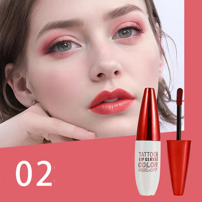 🔥🏆Removable, waterproof, long-lasting lip gloss