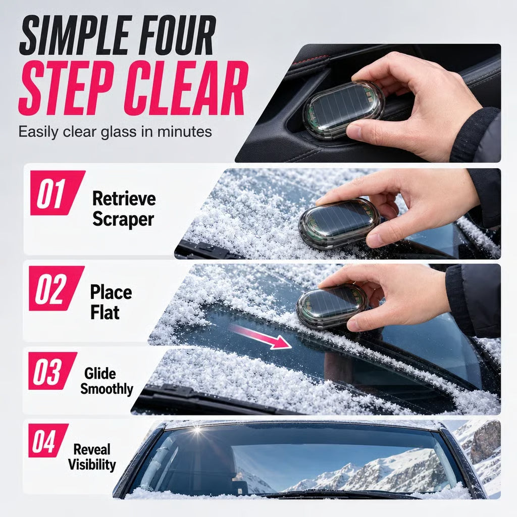 Portable Car Snow‑Removal Tool
