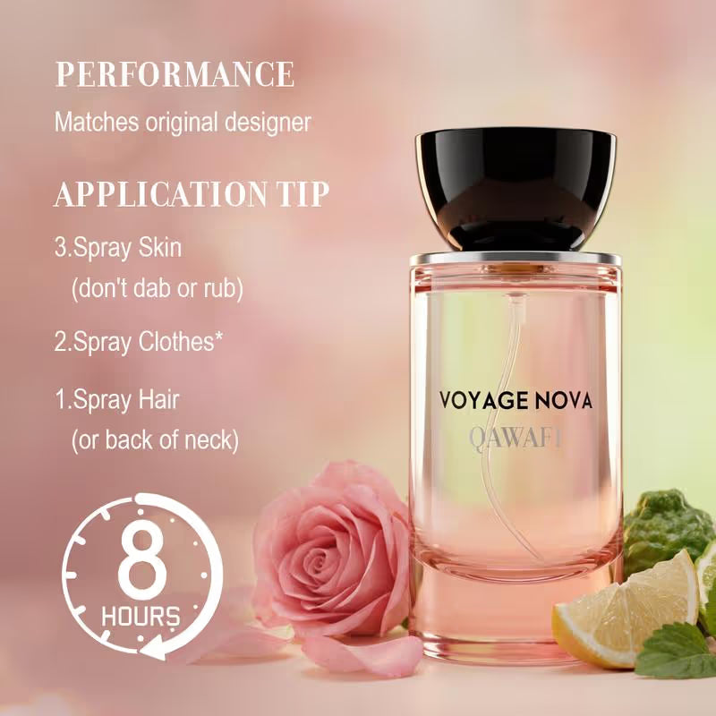 🔥Voyage Nova | Rosey Fruity Floral | Extrait De Parfum | Long Lasting Luxury Fragrance