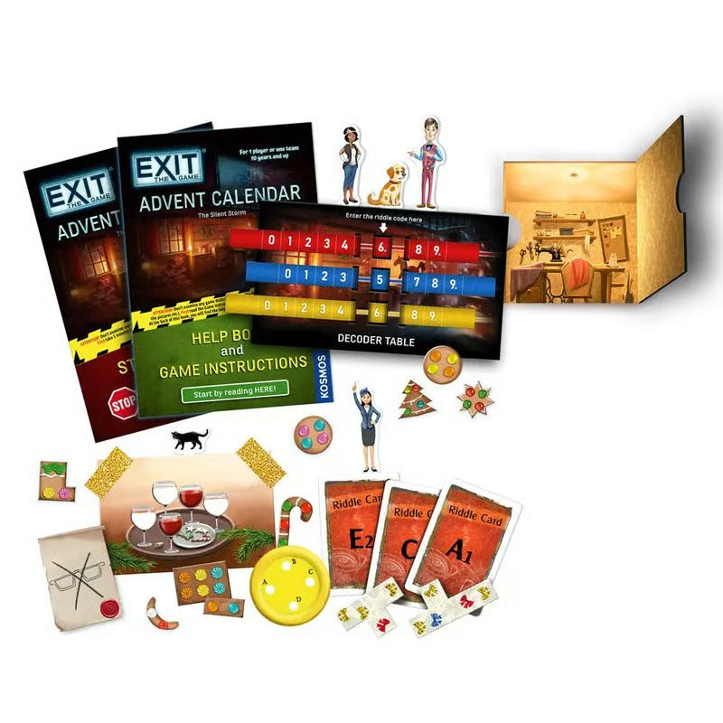 🎄 Escape the Workshop! Advent Calendar – 🗝️✨ 24 Days of Puzzle Adventure & Fun 🔥
