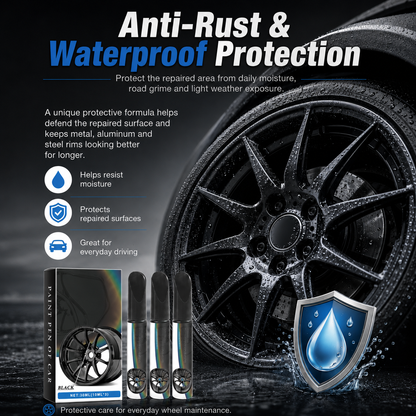 Wheel Scratch Repair Pen — Fix Curb Rash in 10 Min | Rust-Proof Formula