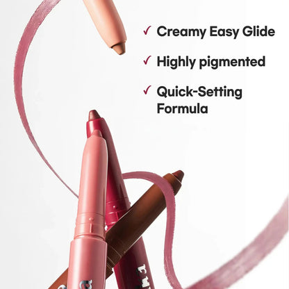 🔥🔥Hot Sale🎁Easy Glide Lip Liner — Creamy, Blendable Color with Smooth Application