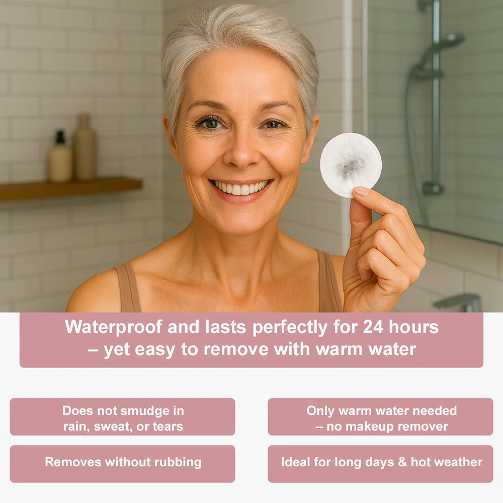 Waterproof & Sweatproof Lengthening & Curling Mascara