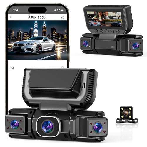 🔥360° Car DVR WiFi Dash Cam Video Recorder