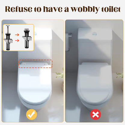 🔥Hot Sale🔥Heavy Duty Toilet Seat Fastener Bolt kit(A Set of 2 Pcs)🔥