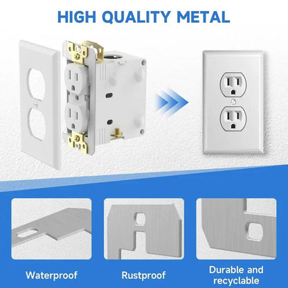 🛠️⚡Metal Wall Plate Outlet Spacers | Electrical Device Leveling Shims