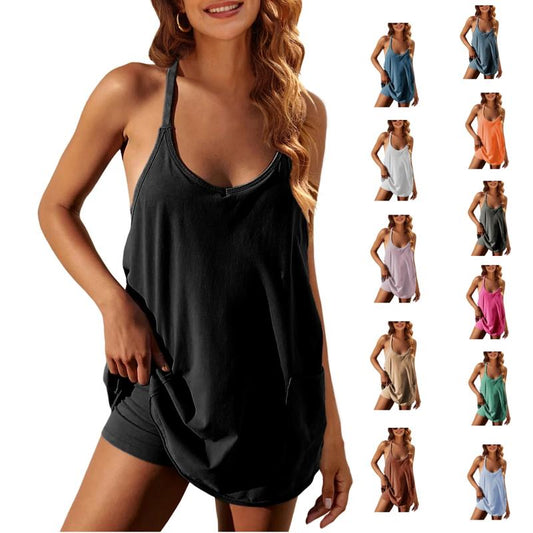 🏆 60K+ SOLD!⚡ 💥Women's Summer Sleeveless Mini Dress