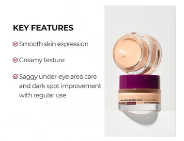 Calcium Dark Spot Eye Cream | Dark Circle, Anti-aging, Sagging, Elasticity
