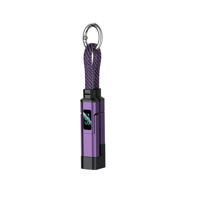 4-in-1 Digital Display Keychain Charging Cable🔋📱