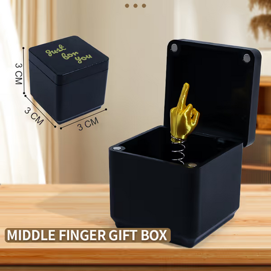 Annoying Gift Box 3D Printed Pinky Promise Prank Decor - Funny Gag Gift for Friends