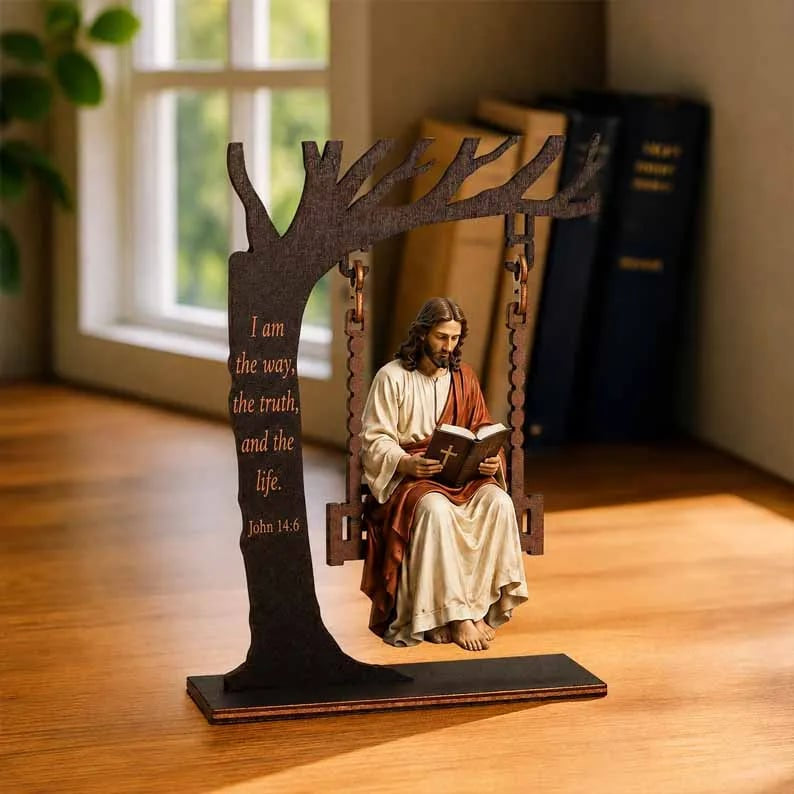 ✝️📚Christian Jesus Swing Ornament
