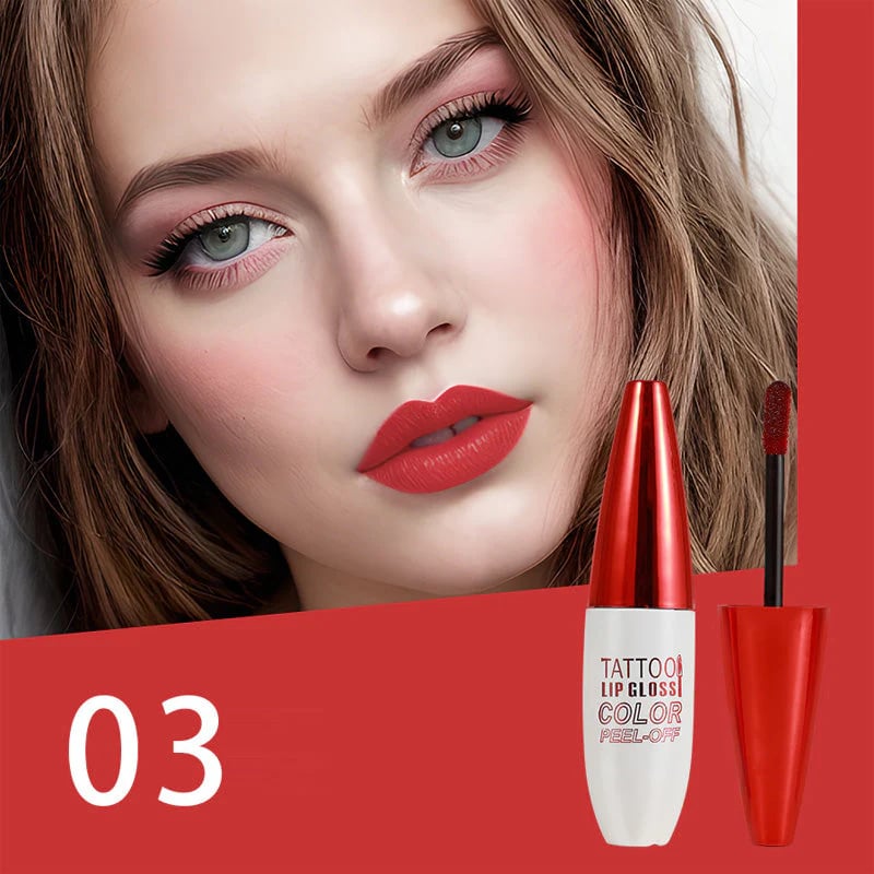 🔥🏆Removable, waterproof, long-lasting lip gloss