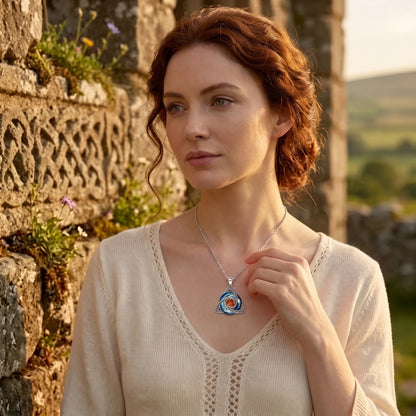 💝Birthstone Celtic Knot Necklace for Women