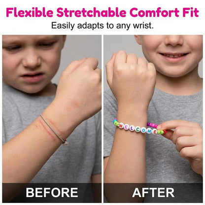 ✨🌈Pack of 25 Welcome BeadBracelets - StrengthenClassroom Friendship & SpreadWarm Kindness!