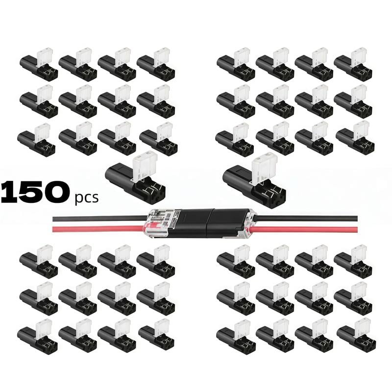 🔥Double-Wire Plug-in Connector Led Light Strip Connectors 2 Pin