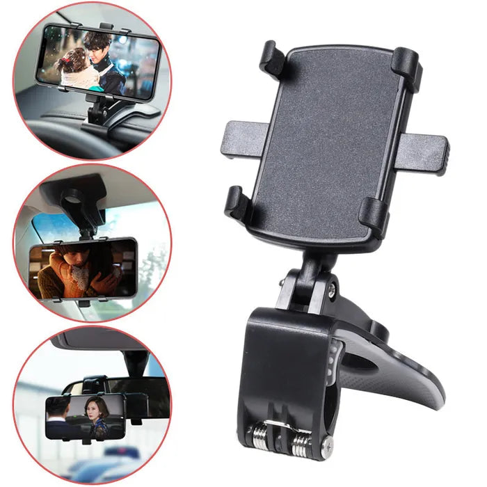 360-Degree Rotatable Car Dashboard Phone Holder