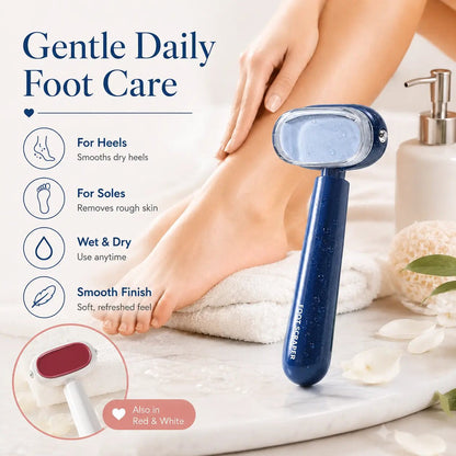 Dual‑Sided Foot Callus Remover, Stainless Steel Blade Foot Scraper 🦶