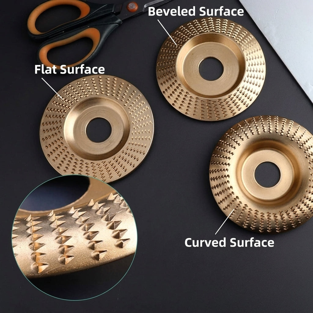 🔥🔨 Industrial grinding wheel made of high-carbon steel