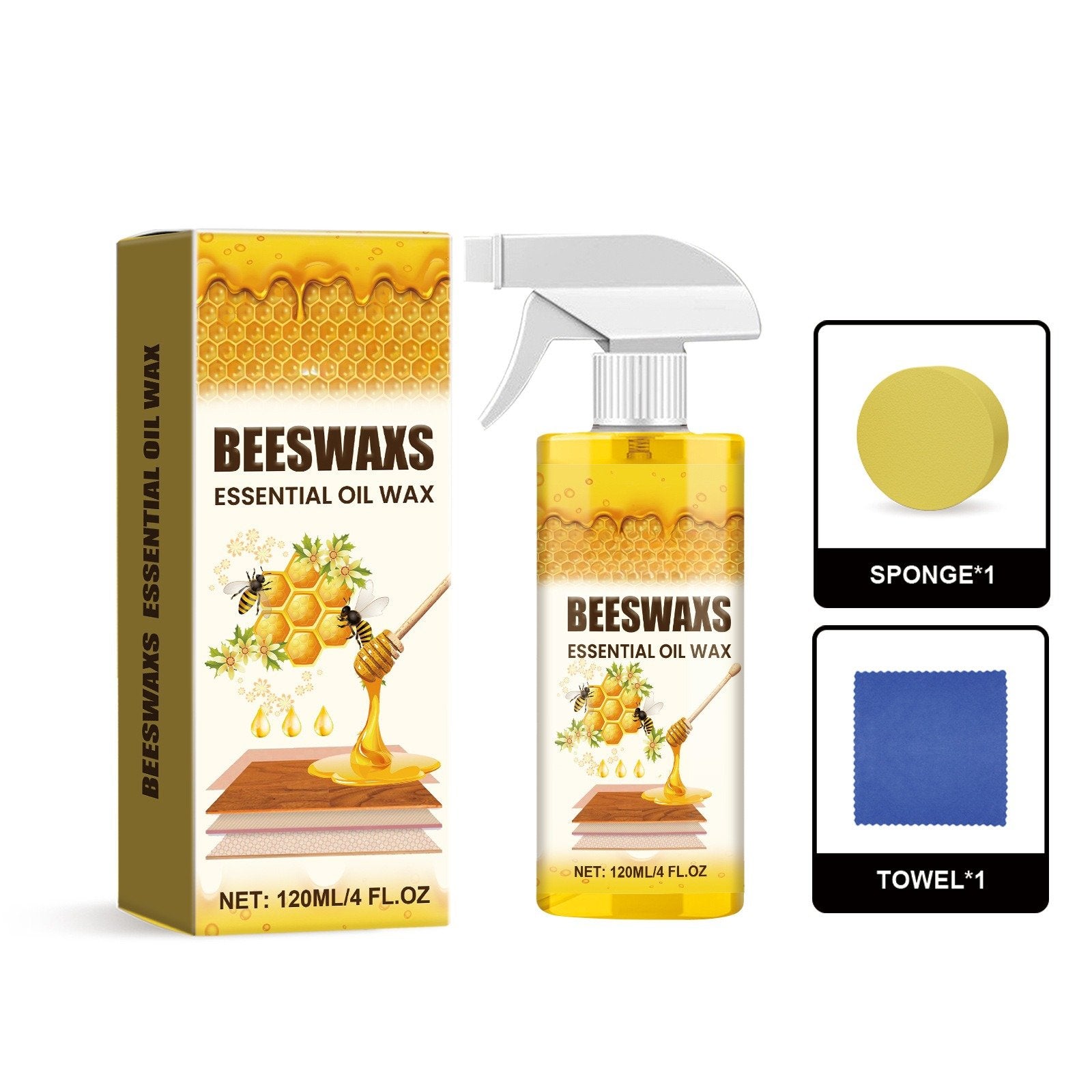 💕🎁Only $19.90 This Week🌟🎉Wood Polishing Beeswax Spray