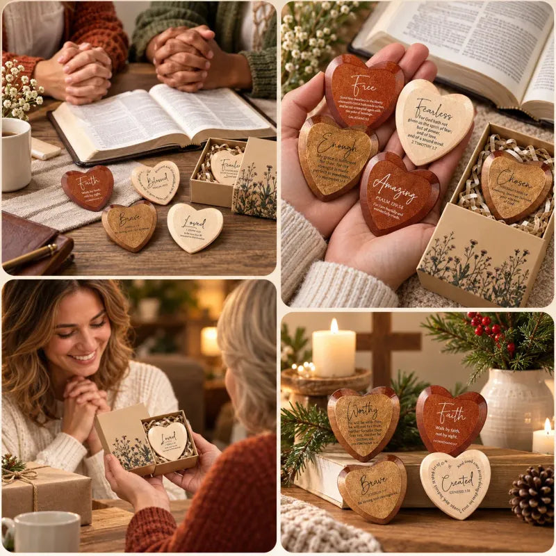 🎁Christian Pocket Heart Gift Set