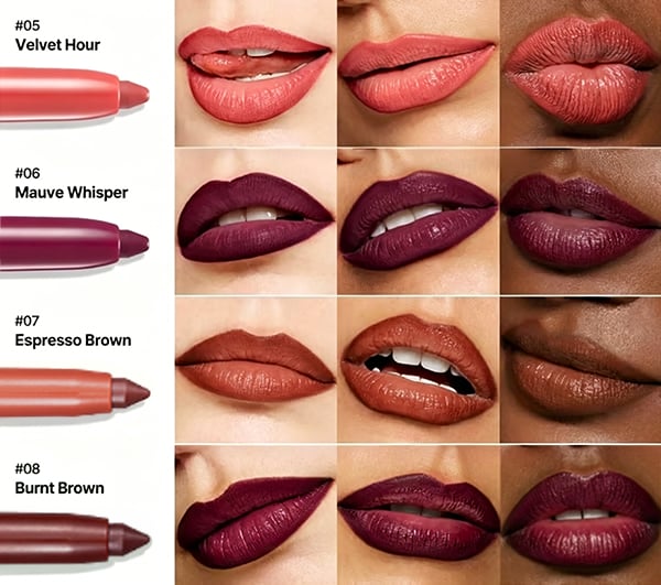 🔥🔥Hot Sale🎁Easy Glide Lip Liner — Creamy, Blendable Color with Smooth Application