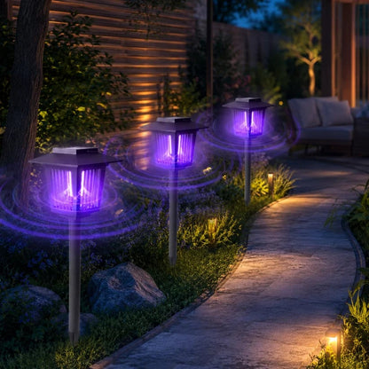 🏠Summer Essentials🦟Solar-Powered UV Mosquito Killer Lamp