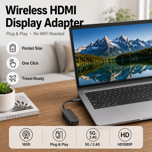 🔥Limited-Time Discount of 49%🔥2026-Hot Sale-Wireless HDMI Transmitter and Receiver📺️