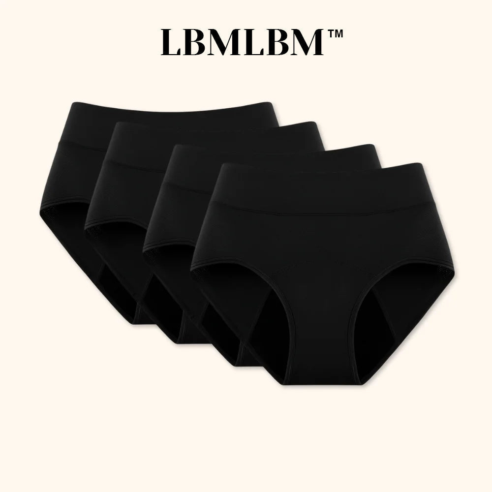 🌸💖Letzter Tag 50% Rabatt|LBMLBM™ 100% auslaufsichere Unterwäsche 4er-Pack