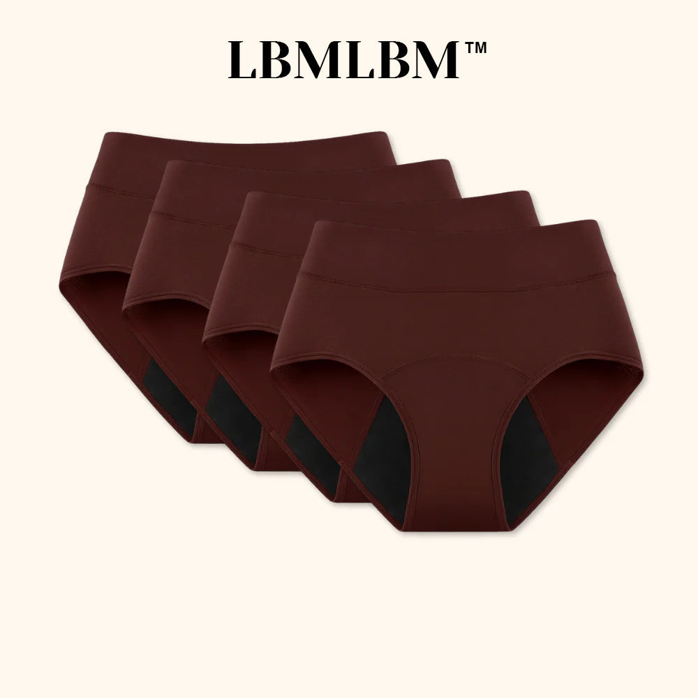 🌸💖Letzter Tag 50% Rabatt|LBMLBM™ 100% auslaufsichere Unterwäsche 4er-Pack