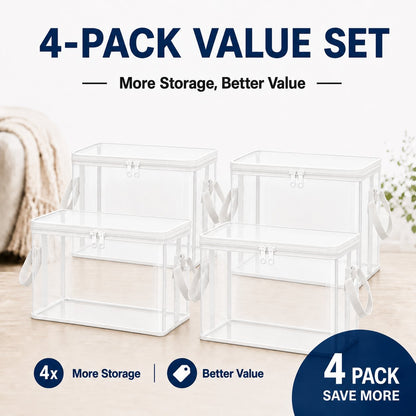 Stuffed Storage PVC Organizer Bag Doll Storage Container WaterProof