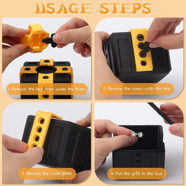 Annoying Gift Box 3D Printed Pinky Promise Prank Decor - Funny Gag Gift for Friends