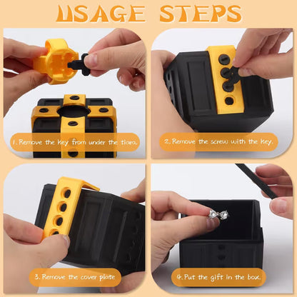 Annoying Gift Box 3D Printed Pinky Promise Prank Decor - Funny Gag Gift for Friends