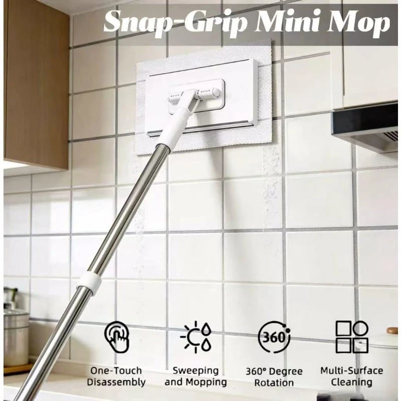 Any Fabric Clamping Mop