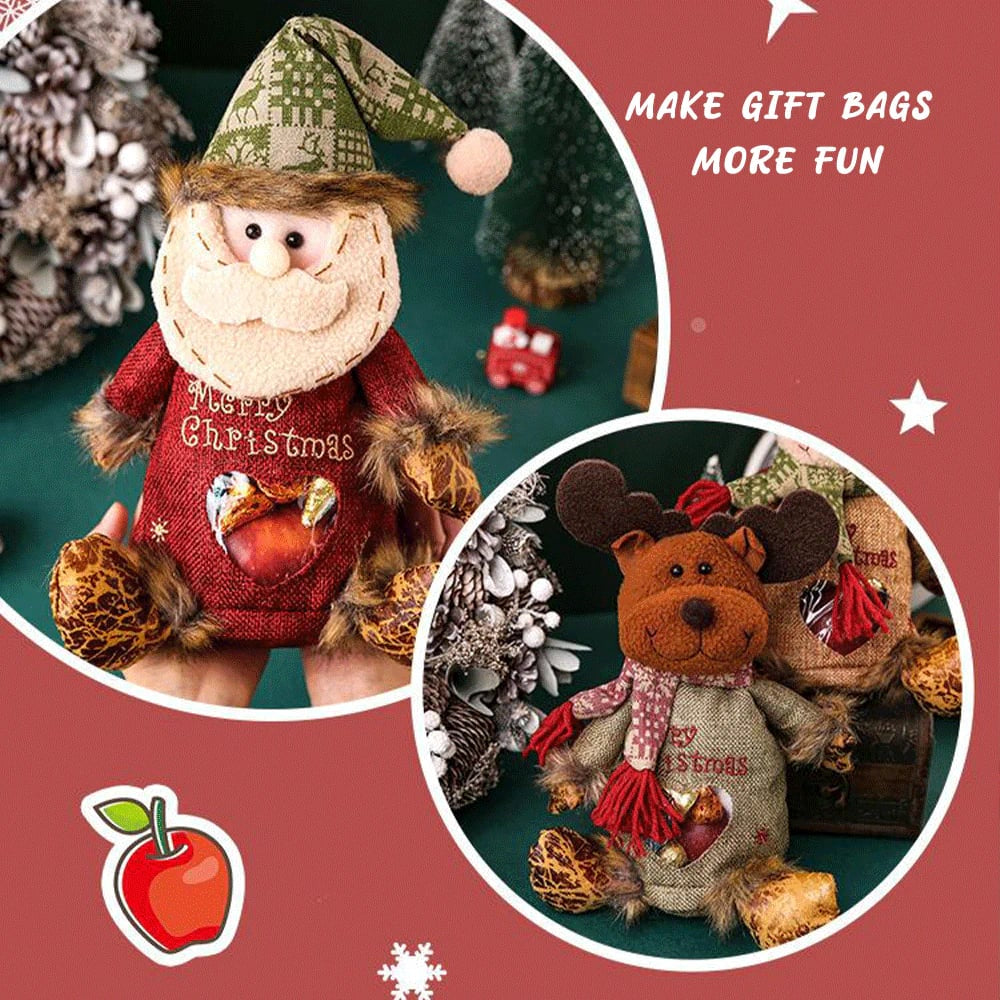 🎉Christmas Gift Bags Zipper Design