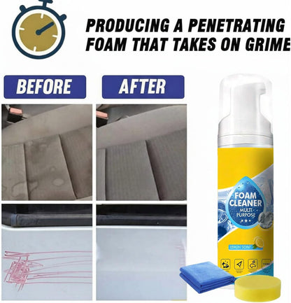 🔥Multi-Function Foam Cleaner – Deep Clean Car, Kitchen, Bathroom & Sofa