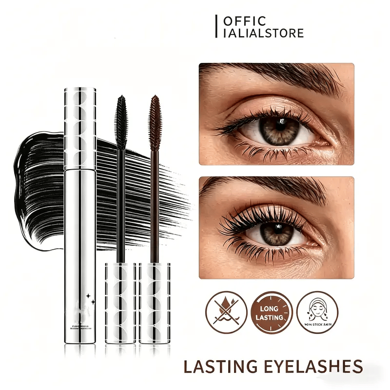 Metal Wand Tubing Mascara – Long-Wearing Tubing Formula for Stunning Length & 24H Smudge-Proof Curl ✨👁️🖤