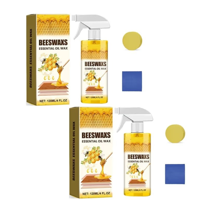 Wood Polishing Beeswax Spray