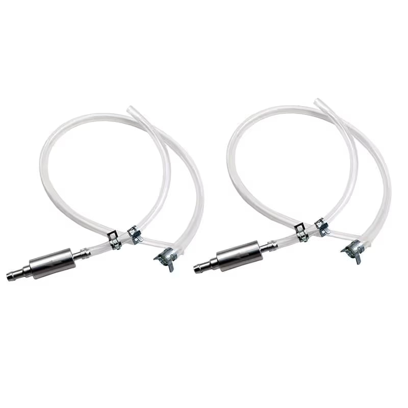 Car Brake Bleeder Hose Kit with One Way Check Valve,Durable Brake Fluid Bleeder Hoses Replacement