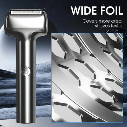 🪒Men's Rechargeable Foil Electric Shaver – Efficient Close Shaving, Cordless Portable Wet & Dry Beard Razor for Daily Grooming