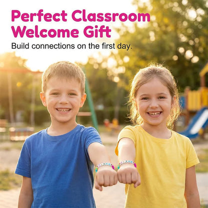 ✨🌈Pack of 25 Welcome BeadBracelets - StrengthenClassroom Friendship & SpreadWarm Kindness!