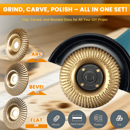 🔥🔨 Industrial grinding wheel made of high-carbon steel