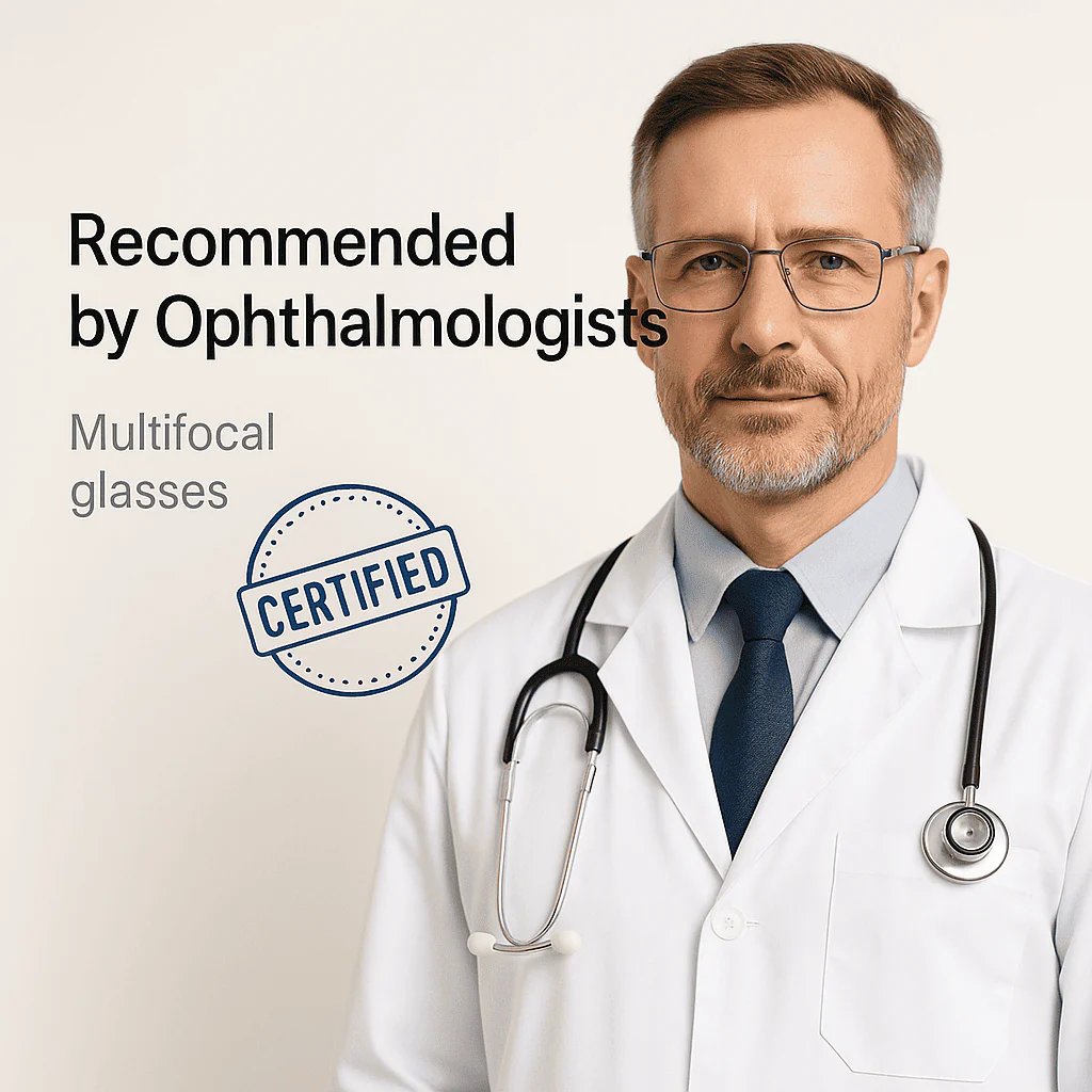 🔥Clearance Sale - Multifocal Glasses | For Presbyopia — No more switching!