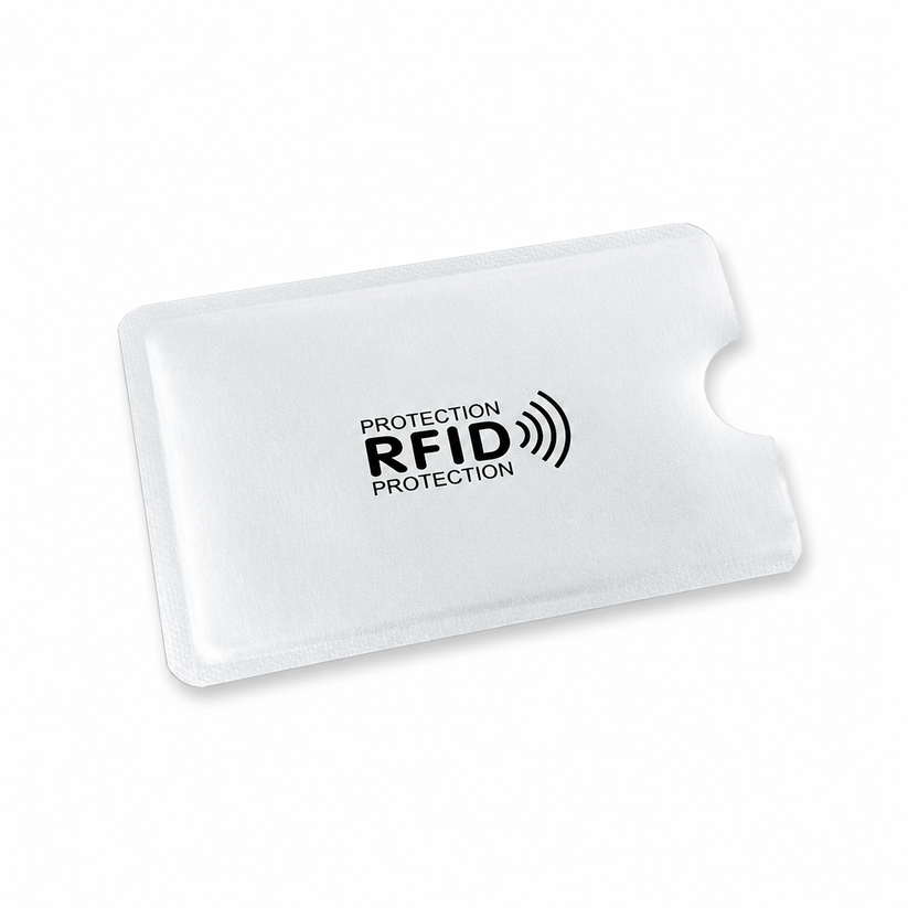Lot de 8 étuis de protection RFID antivol pour cartes