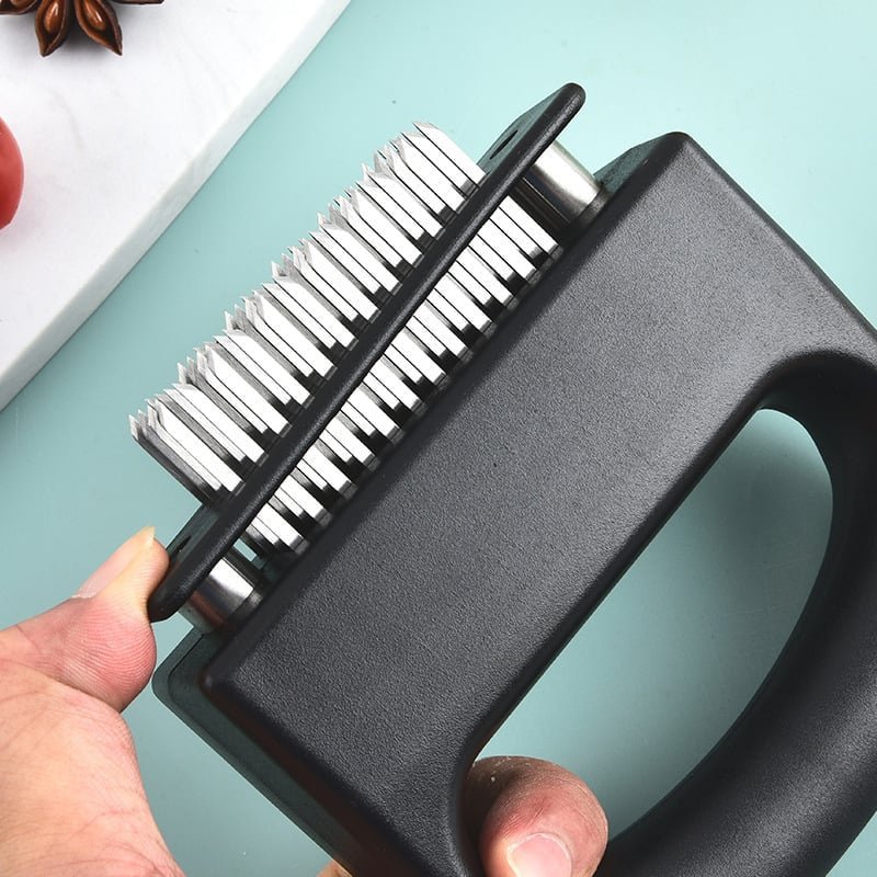 Professional Spring-Loaded Meat Tenderizer