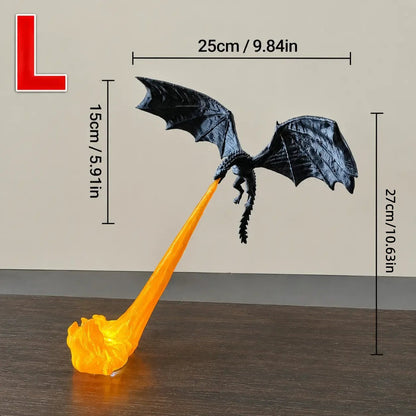 🐉 3D Printed Dragon Flame Book Nook Bring a Fire-Breathing Fantasy Dragon to Your Bookshelf