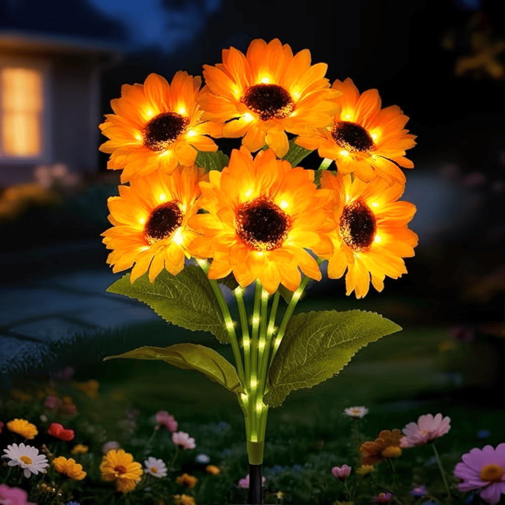 🌞Solar LED Sunflower Garden Lights
