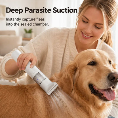🐶Electric Pet Flea Remover and Detangling Comb