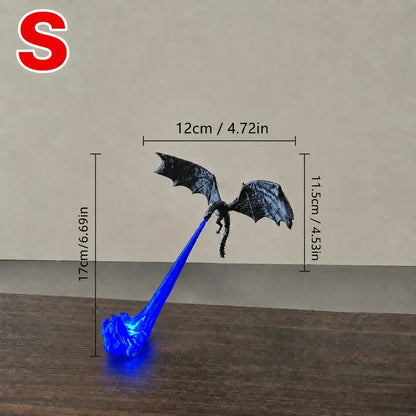 🐉 3D Printed Dragon Flame Book Nook Bring a Fire-Breathing Fantasy Dragon to Your Bookshelf