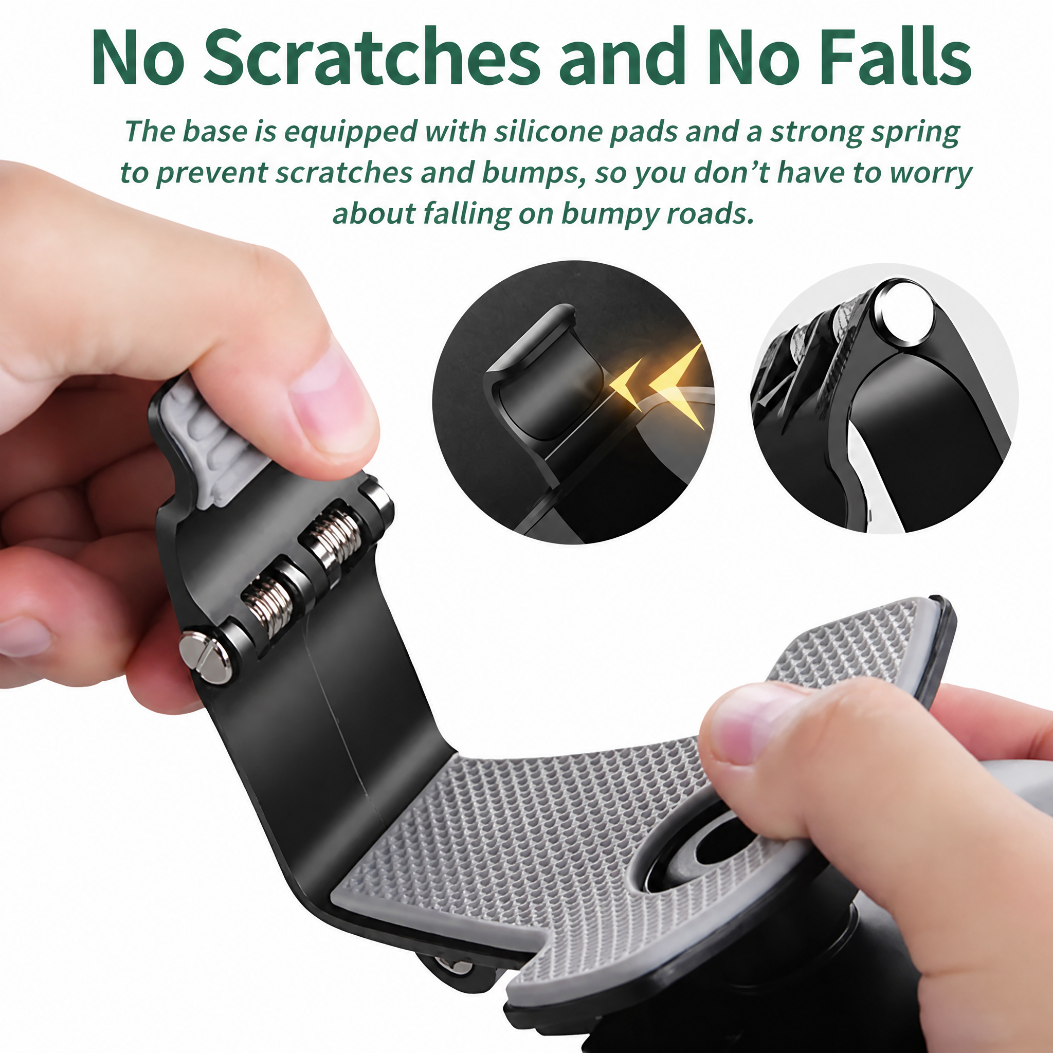 360-Degree Rotatable Car Dashboard Phone Holder