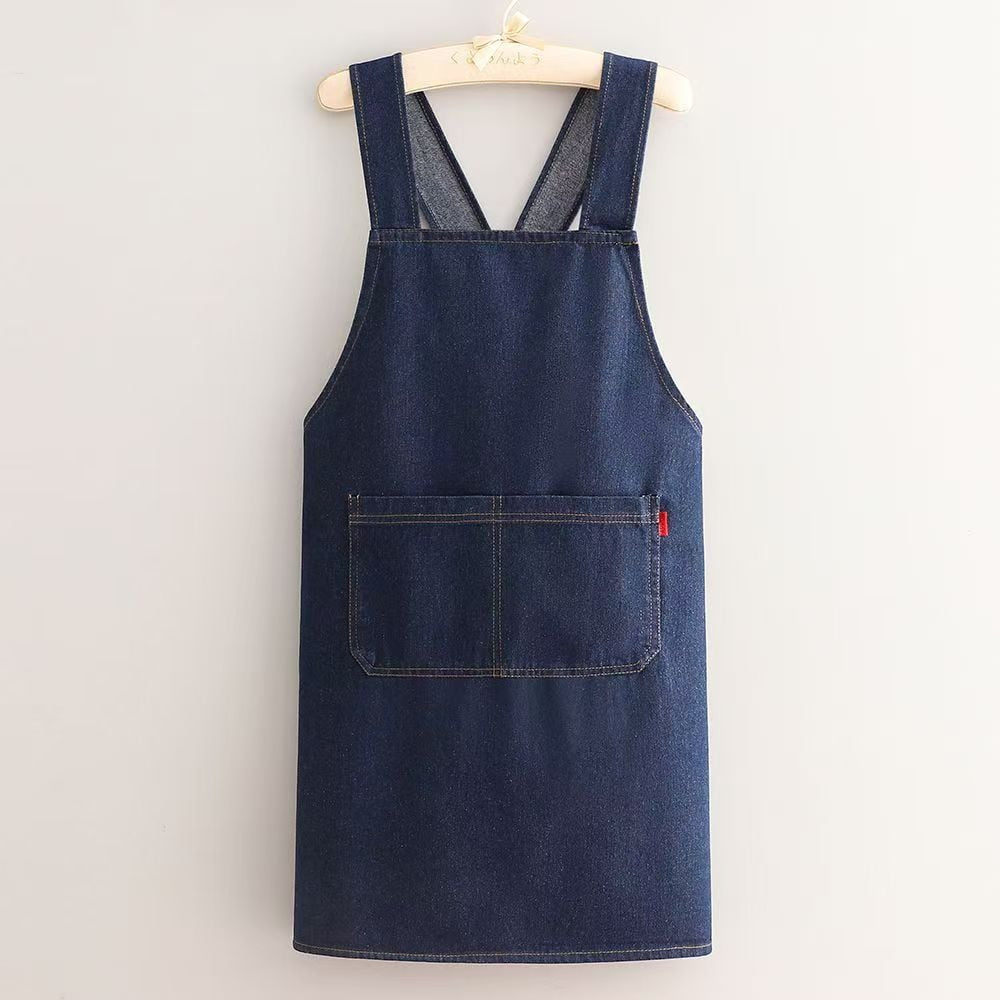 🔥Cloud-Fit Denim Apron | Ergonomic Cross-Back Design